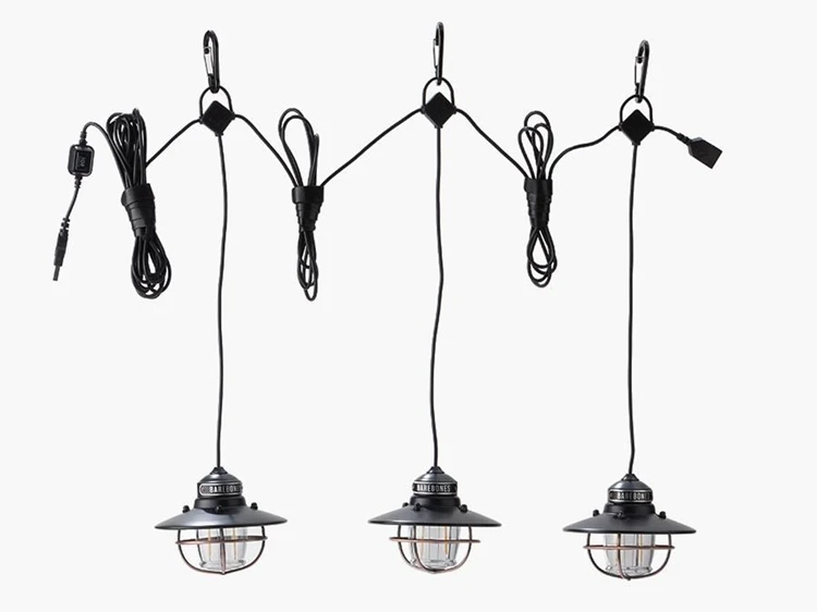 Barebones Edison String Lights 3 Pack Bronze 3 Barebones Edison String Lights 3 Pack Bronze