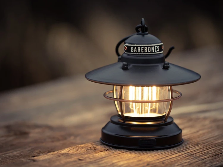 Barebones Mini Edison Lantern - Black 4 Barebones Mini Edison Lantern - Black - Afbeelding 2