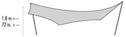 Msr Rendezvous 120 Wing V2 Tarp -Campingwinkel 3517564 040818108253 2