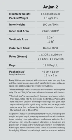 Hilleberg Anjan 2 Trekkerstent 8 Hilleberg Anjan 2 Trekkerstent -Campingwinkel 3565022 64972 hilleberg anjan 2 trekkerstent 30