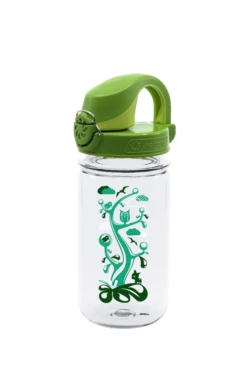 Nalgene On The Fly Kids Bottle - 0.35 Liter - Bpa Free - Grijs/Rood Drinkfles