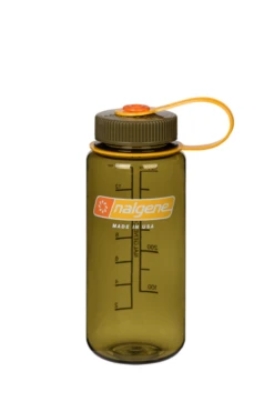 Nalgene Wide Mouth Bottle - 0.5 Liter - Bpa Free - Bruin/Oranje Drinkfles