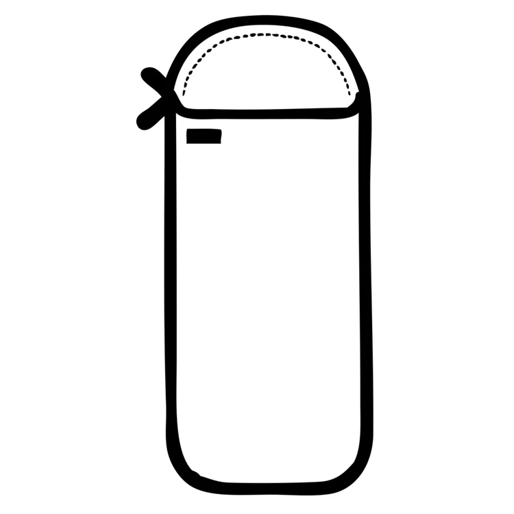 Cocoon Kid Sack 100% Cotton Lakenzak Kind 5 Cocoon Kid Sack 100% Cotton Lakenzak Kind - Afbeelding 3