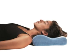 Cocoon Memory Foam Travel Pillow, Slate Blue Kussen -Campingwinkel 3639205 799696107192 2