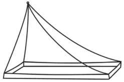 Cocoon Outdoor Musquitonet Single Klamboe -Campingwinkel 3639304 799696115715 3