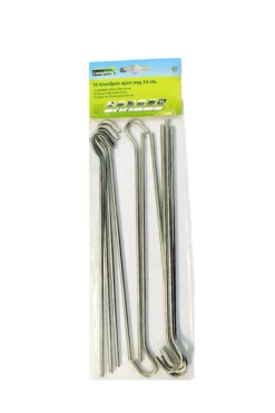 Campking Zak 10 Grondpen Open Oog 24 Cm Haring