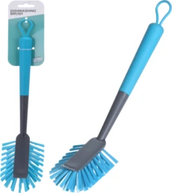 Soellaart Afwasborstel Pp Grijs/Turquois