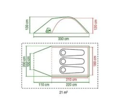 Coleman Kobuk Valley 3 Plus Bijzettent -Campingwinkel 3805784 31584 coleman tent kobuk valley 3 plus blackout bedroom bijzettent 20