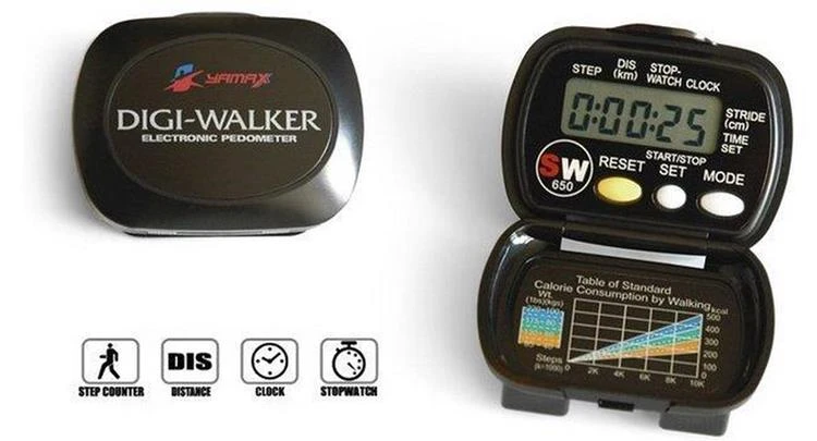 Yamax Sw-650 Electronische Pedometer 3 Yamax Sw-650 Electronische Pedometer
