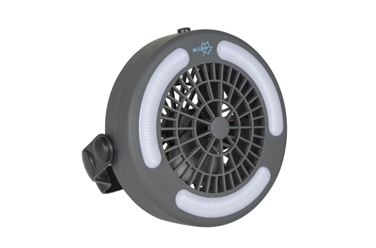 Bo-Camp - Ventilator/Hanglamp - 110 Lumen Zaklamp 4 Bo-Camp - Ventilator/Hanglamp - 110 Lumen Zaklamp - Afbeelding 2