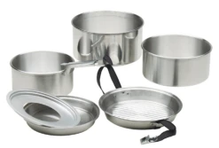 Bo-Camp - Pannenset - Safari - 7-Delig - Aluminium Pan