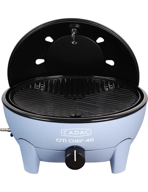 Cadac Citi Chef 40 Tafelbarbecue Sky Blue Bbq 4 Cadac Citi Chef 40 Tafelbarbecue Sky Blue Bbq - Afbeelding 2
