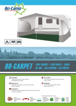 Bo-Camp - Tenttapijt - Bo-Carpet - 3 X 6 Meter - Groen Tenttapijt -Campingwinkel 4070891 8712013180069 3