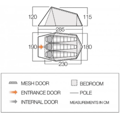 Vango Soul 300 Trekkerstent -Campingwinkel 4103170 5023519207789 1