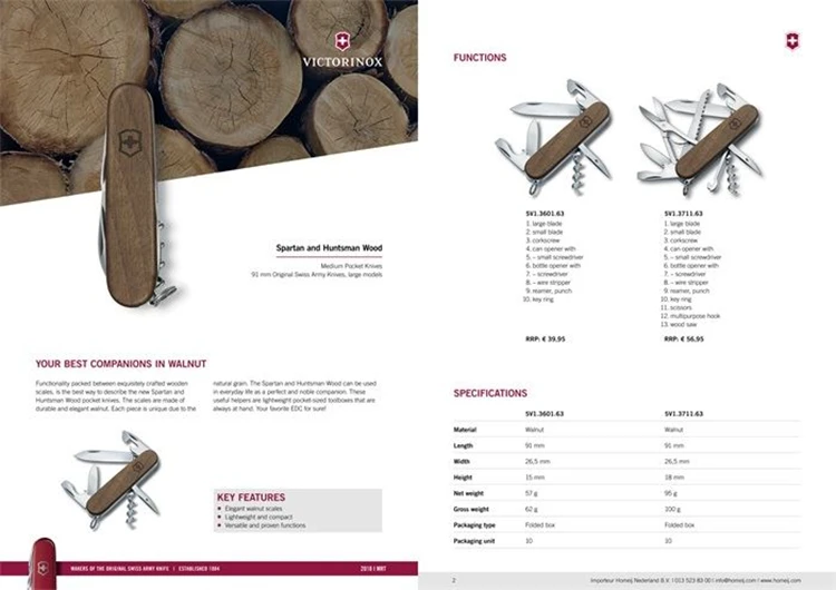 Victorinox Spartan Zakmes Unisex 5 Victorinox Spartan Zakmes Unisex - Afbeelding 3