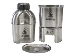 Pathfinder Rvs Veldfles Kookset Drinkfles