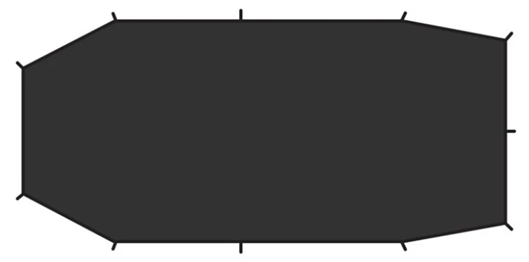 FJÄLLRÄVEN Fjallraven Edurance 3 Footprint Grondzeil 3 FJÄLLRÄVEN Fjallraven Edurance 3 Footprint Grondzeil