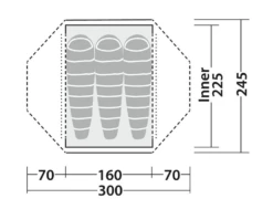 Robens Lodge Pro 3 Koepeltent 8 Robens Lodge Pro 3 Koepeltent -Campingwinkel 5551719 5709388111050 1