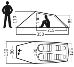 Nordisk Halland 2 Lw Trekkerstent -Campingwinkel 5626804 5703384035853 3