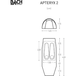 Bach Apteryx 2 Trekkerstent -Campingwinkel 5626814 7615523298686 3