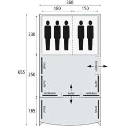 Safarica Indian Hills 360 Air Familietent -Campingwinkel 5626915 8717437042399 2