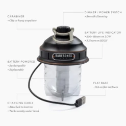 Barebones Beacon Light - Red -Campingwinkel 5692354 819665012965 4