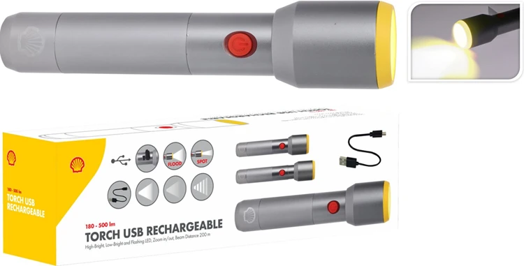 Soellaart Shell Zaklamp Aluminium 4 X 17 Cm 3 Soellaart Shell Zaklamp Aluminium 4 X 17 Cm