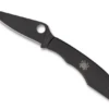 Spyderco Grasshopper Black / Black Sandvik 12C27 Pe Zakmes -Campingwinkel 6992699 0716104015153 0
