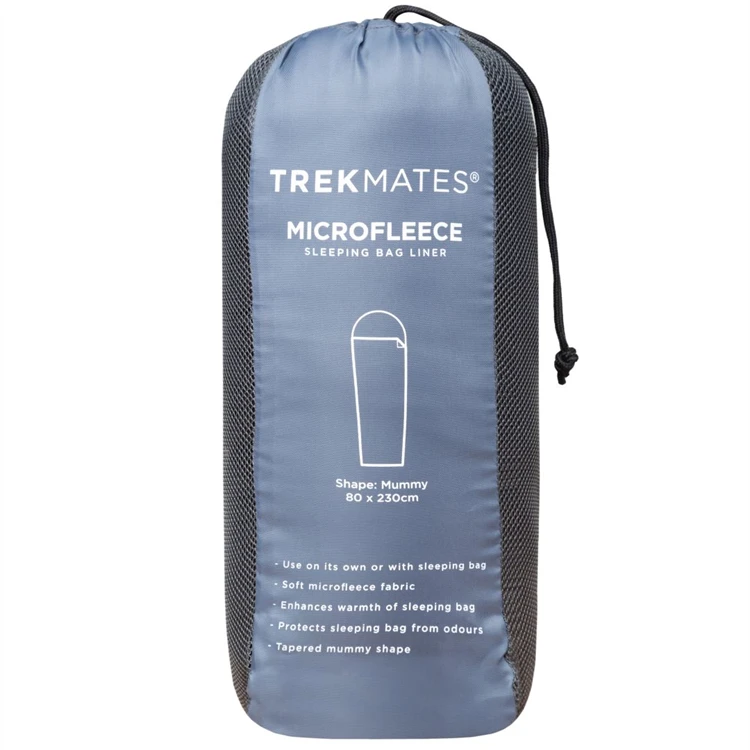 Trekmates Microfleece Sleeping Bag Liner Slaapzak 5 Trekmates Microfleece Sleeping Bag Liner Slaapzak - Afbeelding 3