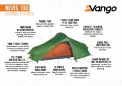 Vango Nevis 100 Trekkerstent -Campingwinkel 7315327 5059474004798 2
