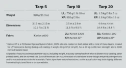 Hilleberg 10 Ul Tarp -Campingwinkel 7536075 0787421355819 2